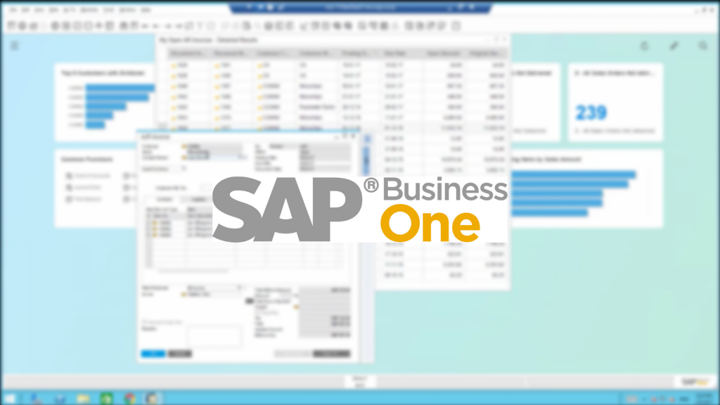 SAP Business One screenshot