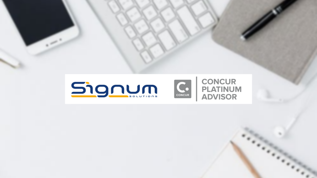 Signum Solutions becomes concur platinum partner