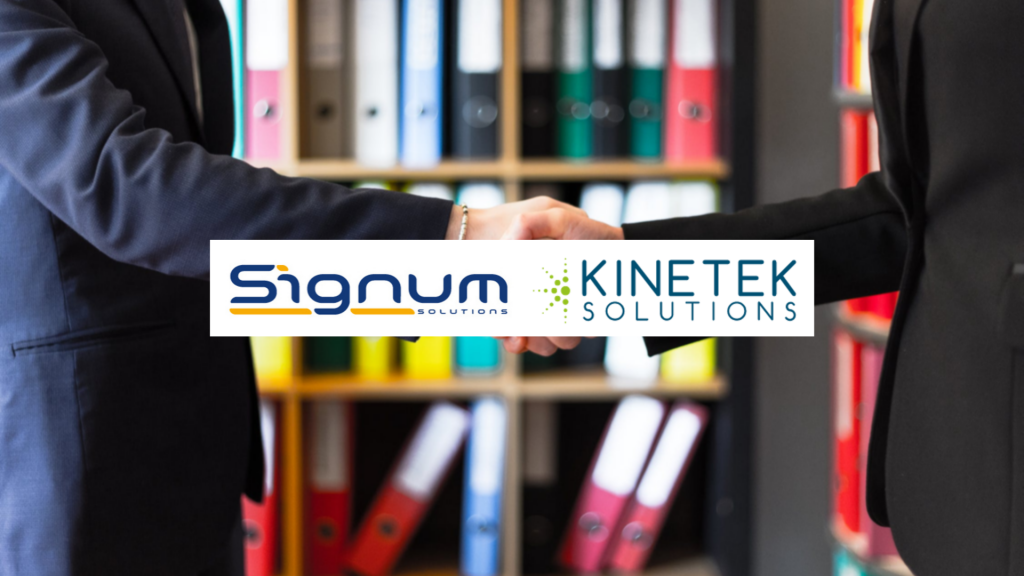 Signum partners with Kinetek