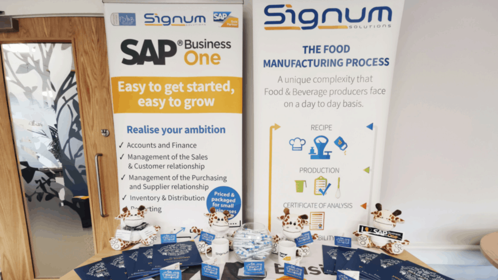 Signum Solutions event stand