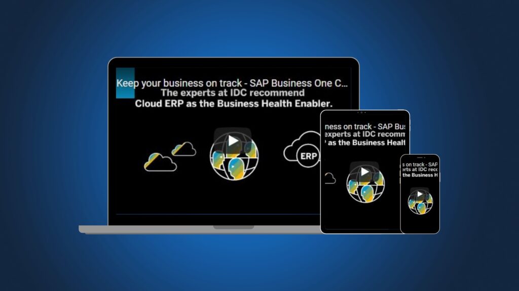 Keep your business running with SAP Business One Cloud ERP