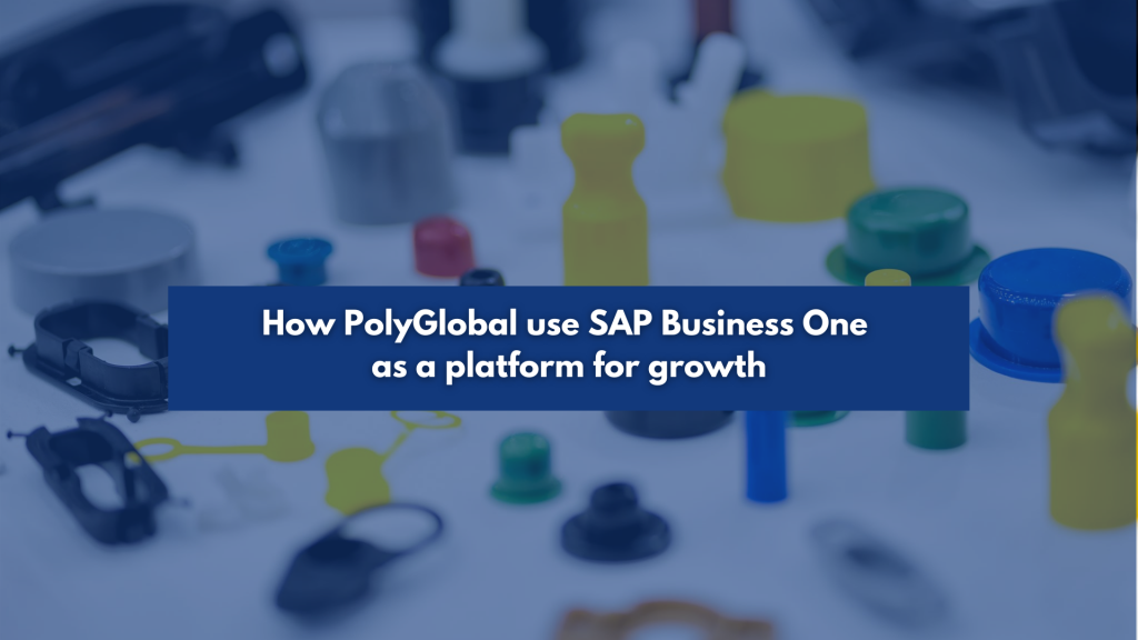 PolyGlobal, SAP Business One and Growth blog cover image signum solutions