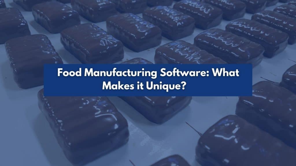 Food Manufacturing Software- What Makes it Unique Blog