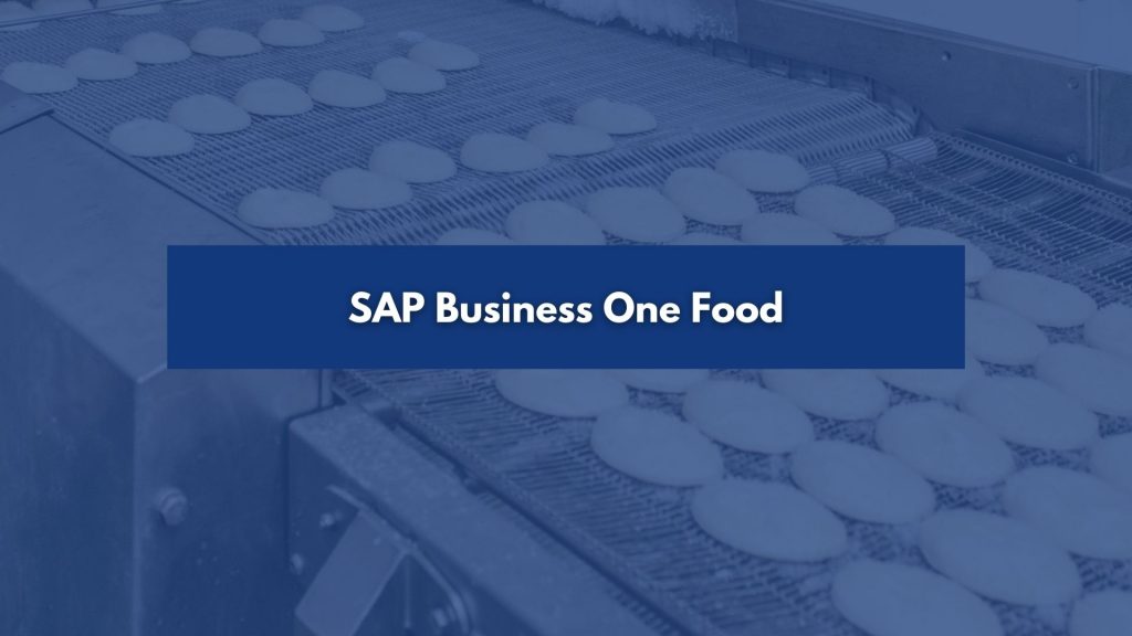 SAP Business One Food Blog cover image