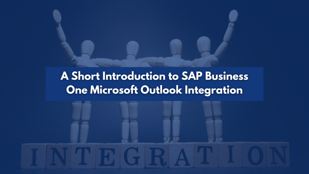 SAP Business One Microsoft Outlook integration Blog image