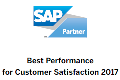 SAP Best performance for customer satisfaction 2017