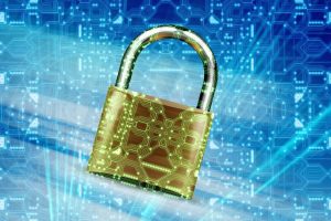 Security Cloud based ERP security - padlock