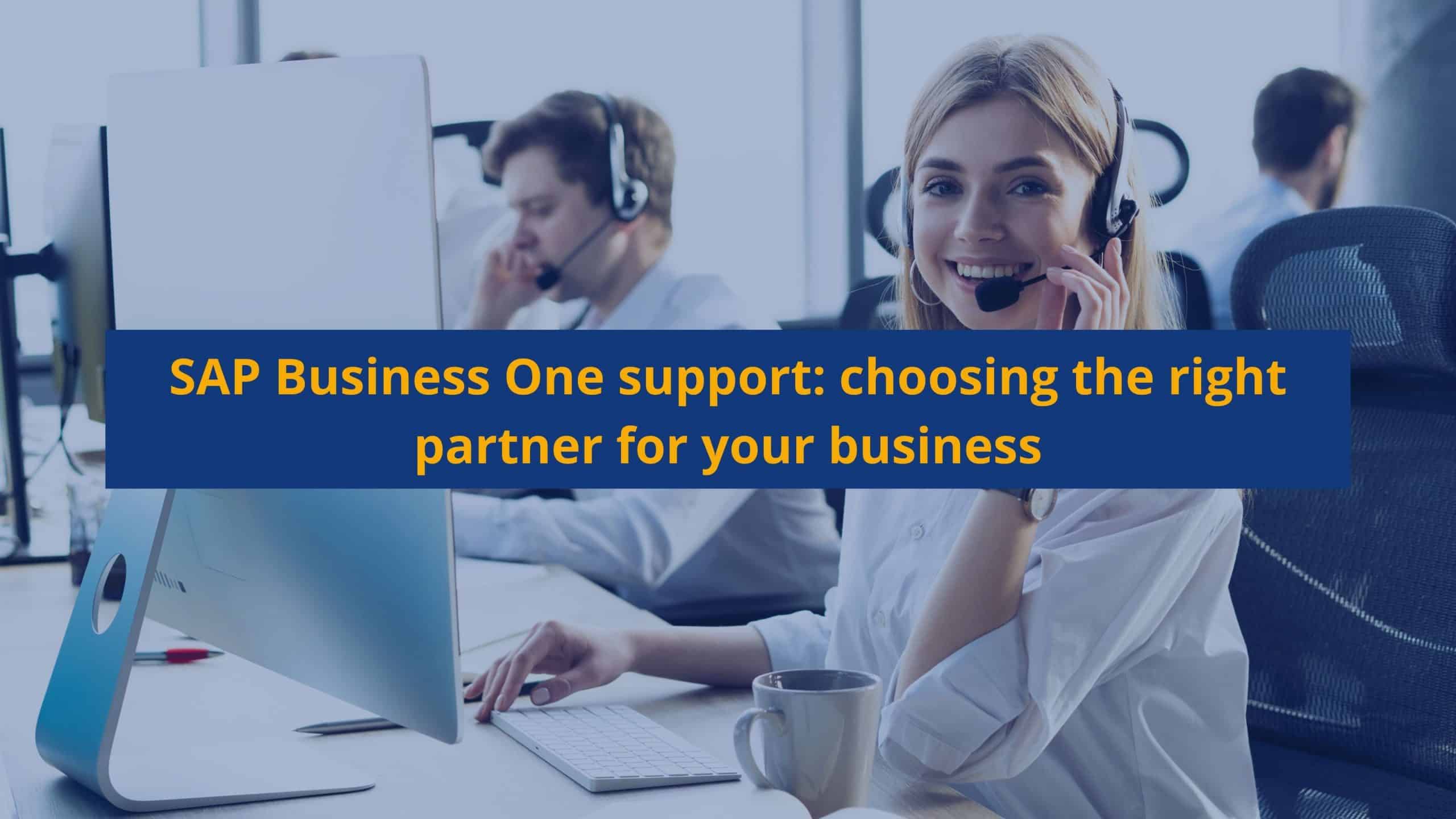 SAP Business One Support team