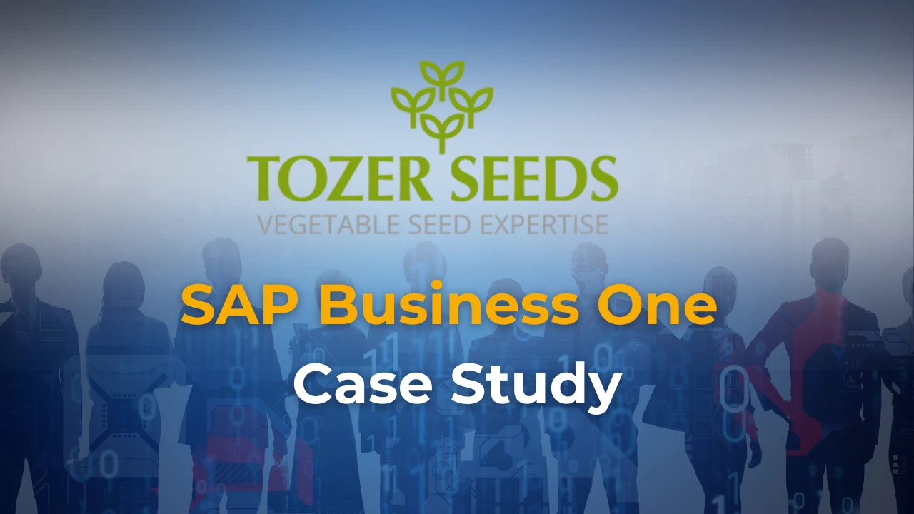 Tozer seeds SAP Business One case study image