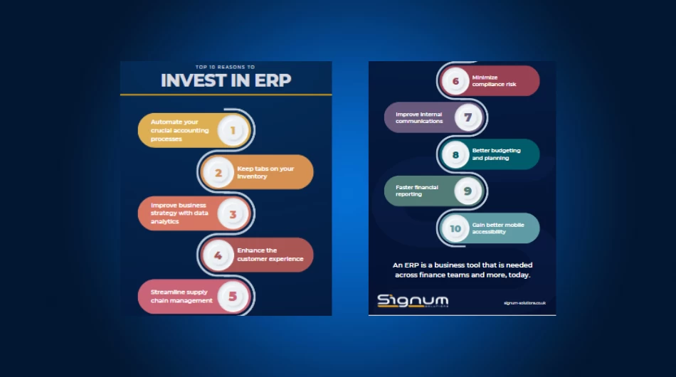 top 10 reasons invest erp