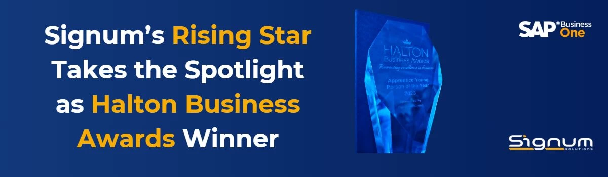 Halton business awards winning blog