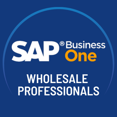 SAP Business One Wholesale professionals logo