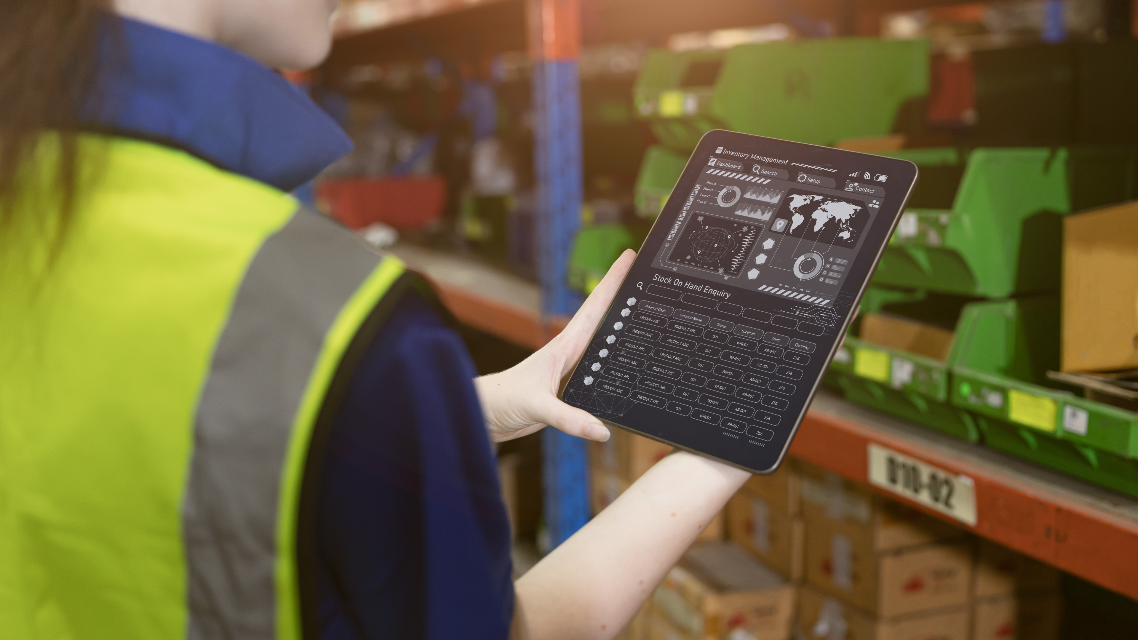 Warehouse using ERP with Inventory