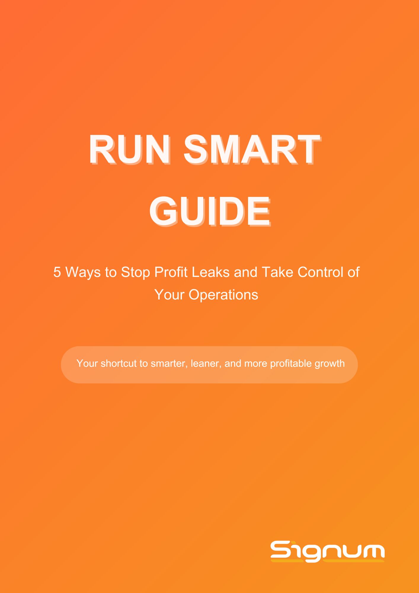 Run Smart Guide Front Cover